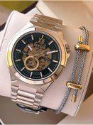 Resim Reward Özel Tasarım Otomatik Mekanizma Çelik Kordon 5 Atm Suya Dayaknıklı Erkek Kol Saati W.145514.2 Sarı 