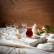 Resim Paşabahçe 96575 Etnik 12 Parça Çay Seti 