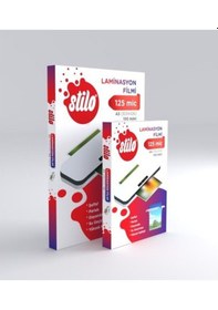 Resim Stilo A4 Laminasyon 125 Micron Tek Renk 
