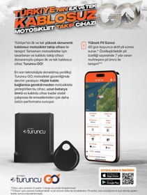 Resim Turuncu GO KABLOSUZ MOTOSİKLET TAKİP CİHAZI ( 12 AYLIK) 