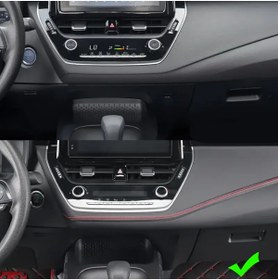 Resim Genel Markalar Araç Içi Mavi Dikişli Dekoratif Kendinden Yapışkanlı Suni Deri Trim Şerit 