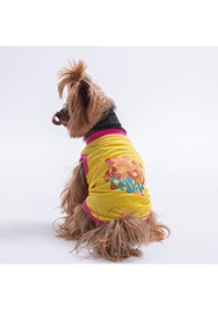 Resim Yellow-sarı All Good Days Kedi Köpek Tişörtü-kedi Köpek Kıyafeti 