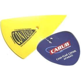 Resim Contour Tip Üçgen Cam Filmi Çekme Aparatı Sarı 