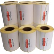 Resim Kalite Barkod 100x120 Termal Etiket 15 Rulo Barkod Etiket 