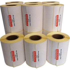 Resim Kalite Barkod 100x120 Termal Etiket 15 Rulo Barkod Etiket 