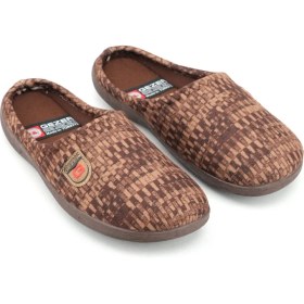 Resim Gezer Kışlık Gondol Erkek Ev Terlik 