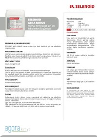 Resim Selenoid Alka Minus 2OL pH ve Alkanite Düşürücü 