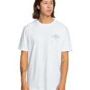 Resim Quiksilver Omni Lock Erkek Beyaz Tişört 
