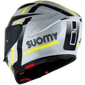 Resim Suomy Track-1 Kask Nınety Seven Grey-Yellow 