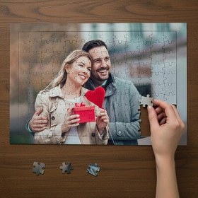 Resim 130 Parça Kişiye Özel Foto Baskılı Puzzle 