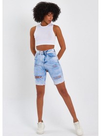 Resim Alexander Gardi Alexandergardi Özel Koleksiyon Denim Şort 4011m 001 