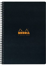 Resim Rhodia Çizgili Defter Siyah Rd 193109 Siyah 
