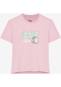 Resim Skechers Graphic Tee G Short Sleeve Büyük Kız Çocuk Pembe Takım Sk241034-621 