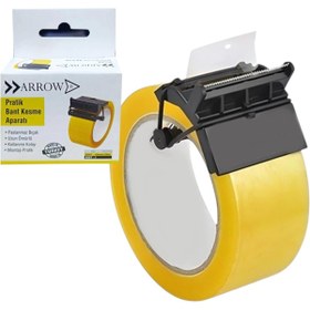 Resim AyrStore Bant-Kes Pratik Bant Kesme Aparatı, 45 mm Genişlik, Masaüstü Bant Kesici 