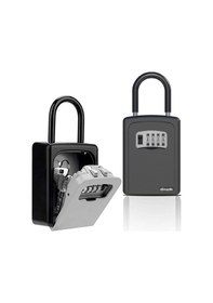 Resim Insafe Isc802Key Şifreli Anahtar Kutusu - Anahtar Dolabı - Kasa Gri 