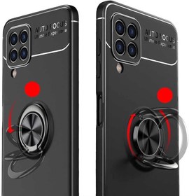 Resim Nevarium Galaxy S20 FE Uyumlu Kılıf Yüzüklü Silikon Range - Mavi 