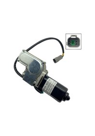 Resim 12V Silecek Motoru Tek Milli + Sabit Mil 90° Kabin 