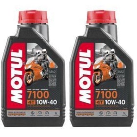 Resim Motul 7100 10w40 1lt %100 Sentetik 4t Motor Yağı 2 Adet ( Üretim Tarihi 2025 ) 