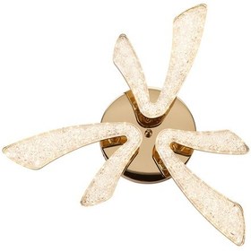 Resim Quinn 6'lı Gold 3 Renkli Modern Plafonyer Led Avize Gold 