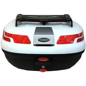 Resim Maxem Sl-45 Arka Çanta Beyaz + Üst Taşıma Aparatı + Sırtlık 