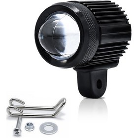 Resim Xindoker Motosiklet Işığı S7 Siyah 30w 3000lm 4 Mod: Beyaz Sarı Karışık Ve Parıltı Işık 9-80v Zes-3570 Çift Renkli Ampul Çok Renkli74 