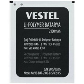 Resim Vestel Venüs V3 5040 Batarya Batarya Pil 