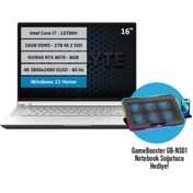 Resim Gigabyte Aero 16 BSF i7-13700H 16GB DDR5 1TB SSD RTX4070-8GB 16'' UHD+ 60 Hz Windows 11 