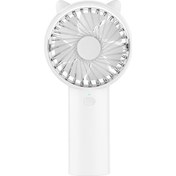 Resim Szykd WT-F30 Çok Işlevli Ayarlanabilir USB Şarj El Electric Fan 4 Hız Kontrolü Mavi (Yurt Dışından) 