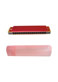 Resim Jwin JM-16MP 16 Delikli Mızıka (Harmonica) - Kırmızı 