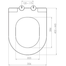 Resim Duroplast Slim Elegance Yavaş Kapanan Klozet Kapağı Beyaz 