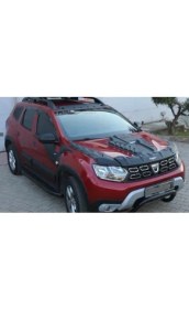 Resim Acun Tuning Acuntuning Dacia Duster Dragon Kaput Koruma ve Rüzgarlık Dodik Seti 4 Parça 2018 ve Sonrası 