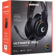Resim Ms Rampage RG-X19 Ultımate Pro V2 Rgb 7.1 Oyuncu Kulaklığı 