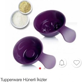 Resim Tupperware Hünerli Ikizler Mutfak Sunum Seti Plastik Malzeme ile Şık Tasarım 