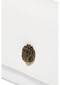 Resim Kurt Geiger Shoreditch Chain Wallet Deri Zincirli Cüzdan 19x11 Cm , Şık Ve Kullanışlı Beyaz 