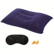 Resim Yetişkinler için 3 adet Şişme Seyahat Yastığı - Taşınabilir Boyun ve Sırt Desteği, Hafif ve Dayanıklı, Karışık Renkler (Mavi/Gri/Pembe), Kamp, Uçak, Araba, Ev Kullanımı için Mükemmel, Şişme Yastık, Araba Konfor Aksesuarları, Kamp Konforu | Vintage Tarzı Yastık | Dayanıklı Şişme 