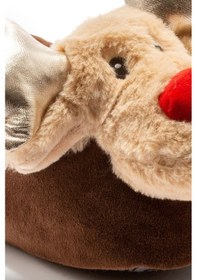 Resim Twigy Geyik-2 Kadın,Garson Boy Hayvanlı Panduf Kahverengi 34/43 AA0647 Kahverengi 