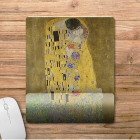 Resim Pixxa Gustav Klimt - Öpücük Bilek Destekli Mousepad Model - 1 