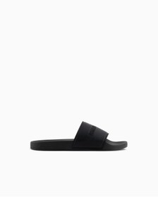 Resim Armani Exchange Erkek Dokulu Logo Tasarımlı Rahat Taban İndigo Terlik XM002887 AF22832-UC001 
