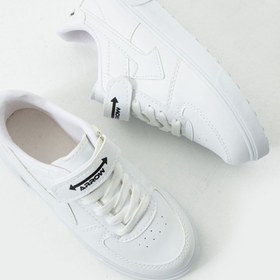Resim galya shoes Çocuk Cırtlı Beyaz Spor Okul Ayakkabısı 