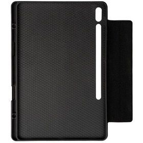 Resim Galaxy Tab S10 Plus Zore Border Keyboard Bluetooh Bağlantılı Standlı Klavyeli Tablet Kılıfı Klavyeli Kılıf 