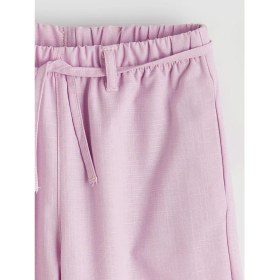 Resim LC Waikiki Lc Waıkıkı Lila Loose Fit Kız Çocuk Pantolon 