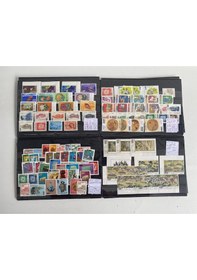 Resim Yabancı Posta Pulu Lotu 850 Adet B006 