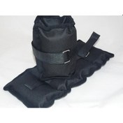 Resim Süper El ve Ayak Bilek Ağırlığı 2 Ad x 2 KG Ağırlık Kas Siyah 