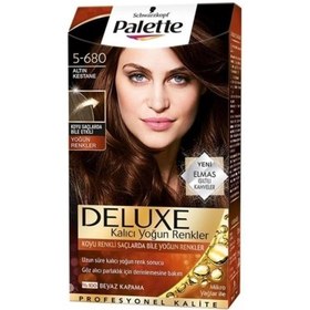Resim Palette Deluxe Saç Boyası 5-680 Altın Kestane 