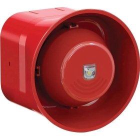 Resim Mavigard ML-2430 Flaşörlü Elektronik Siren, Kırmızı 24V Dc 