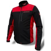 Resim Berik Force Kırmızı Softshell Kışlık Motosiklet Montu 