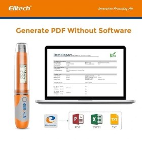 Resim RC-51H Sıcaklık ve Nem Kayıt Cihazı | USB Girişli Datalogger | Otomatik Pdf Rapor 