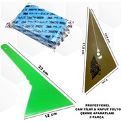 Resim Cam Filmi-Kaput Koruma ve Folyo Çekme Aparatları 3 Prç Set GRP36 