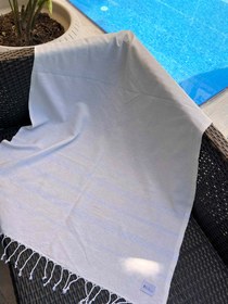 Resim Ultra Soft Beach Peshtemal Cream 