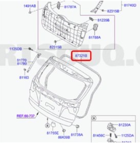 Resim HYUNDAI ix35 BAGAJ FİTİLİ MOBİS 87321-2Y000 
